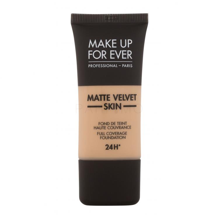 Make Up For Ever Matte Velvet Skin 24H Fond de ten pentru femei 30 ml Nuanţă Y255 Sand Beige