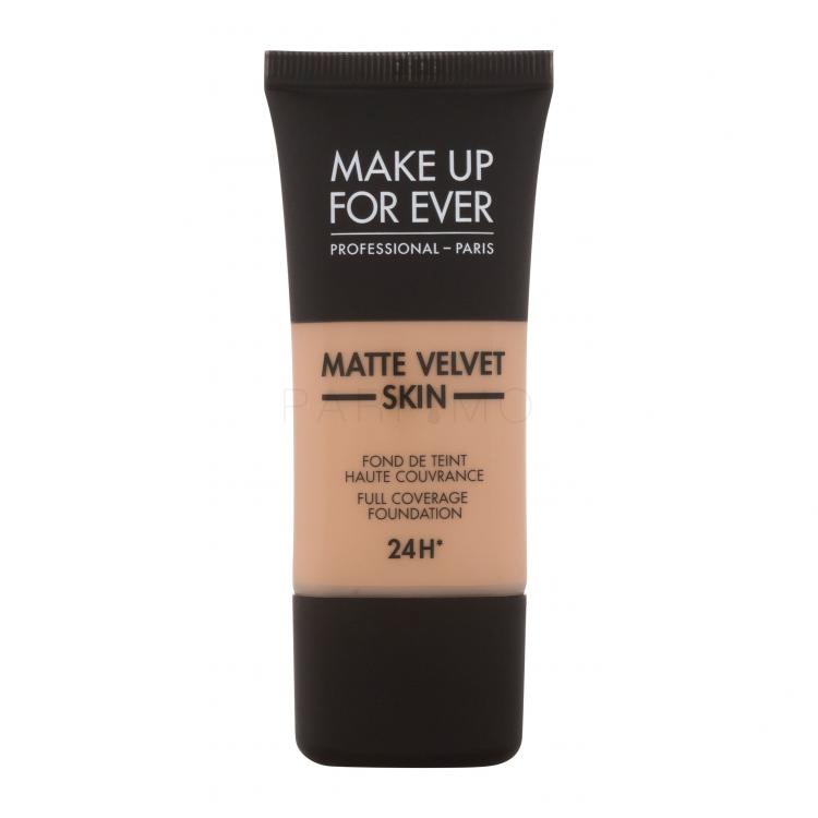 Make Up For Ever Matte Velvet Skin 24H Fond de ten pentru femei 30 ml Nuanţă Y335 Dark Sand