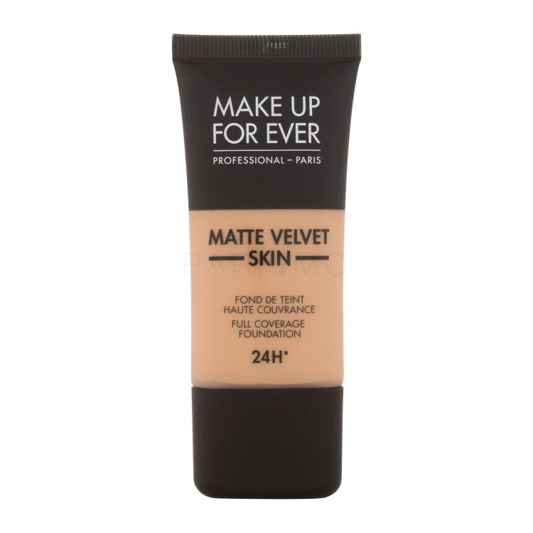 Make Up For Ever Matte Velvet Skin 24H Fond de ten pentru femei 30 ml Nuanţă Y345 Natural Beige