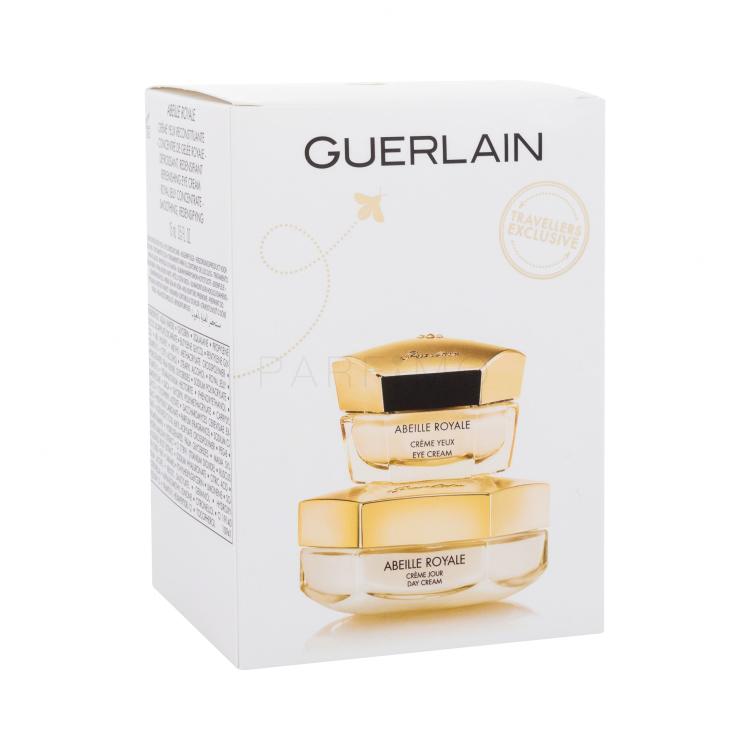 Guerlain Abeille Royale Set cadou Cremă de zi pentru față Abeille Royale Day Cream 50 ml + cremă de ochi Abeille Royale Replenishing Eye Cream 15 ml