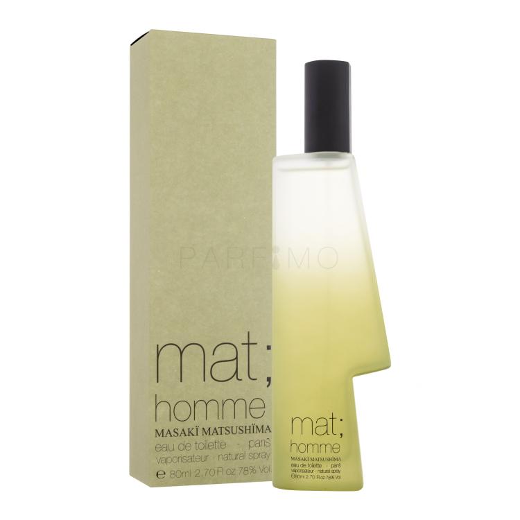 Masaki Matsushima Mat; Homme Apă de toaletă pentru bărbați 80 ml