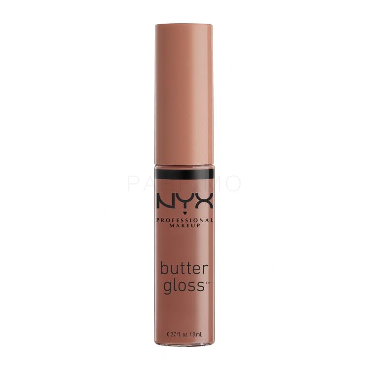 NYX Professional Makeup Butter Gloss Luciu de buze pentru femei 8 ml Nuanţă 16 Praline