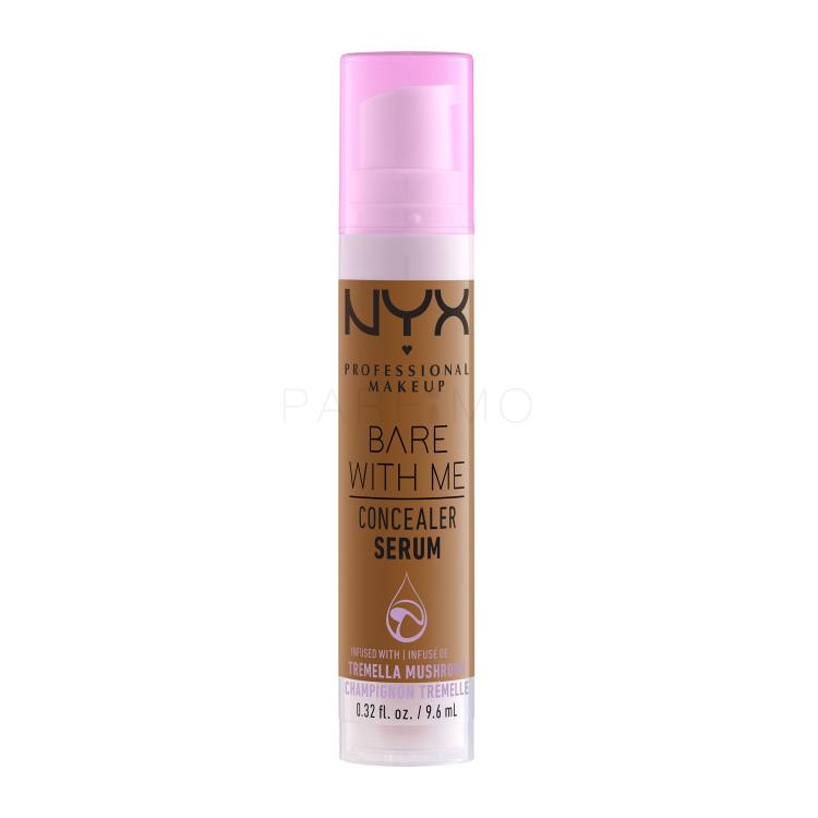 NYX Professional Makeup Bare With Me Serum Concealer Anticearcăn pentru femei 9,6 ml Nuanţă 10 Camel