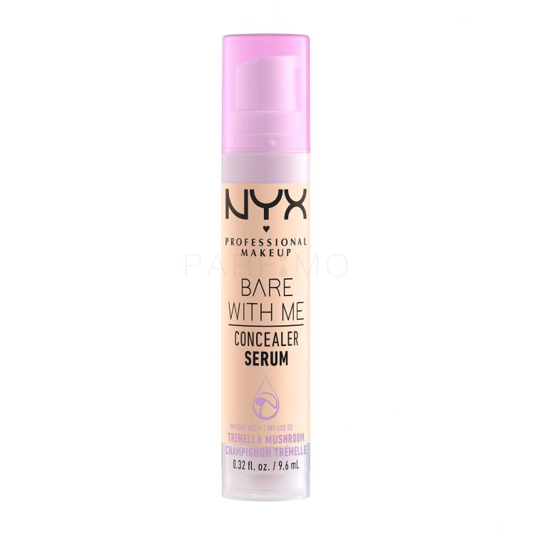 NYX Professional Makeup Bare With Me Serum Concealer Anticearcăn pentru femei 9,6 ml Nuanţă 01 Fair