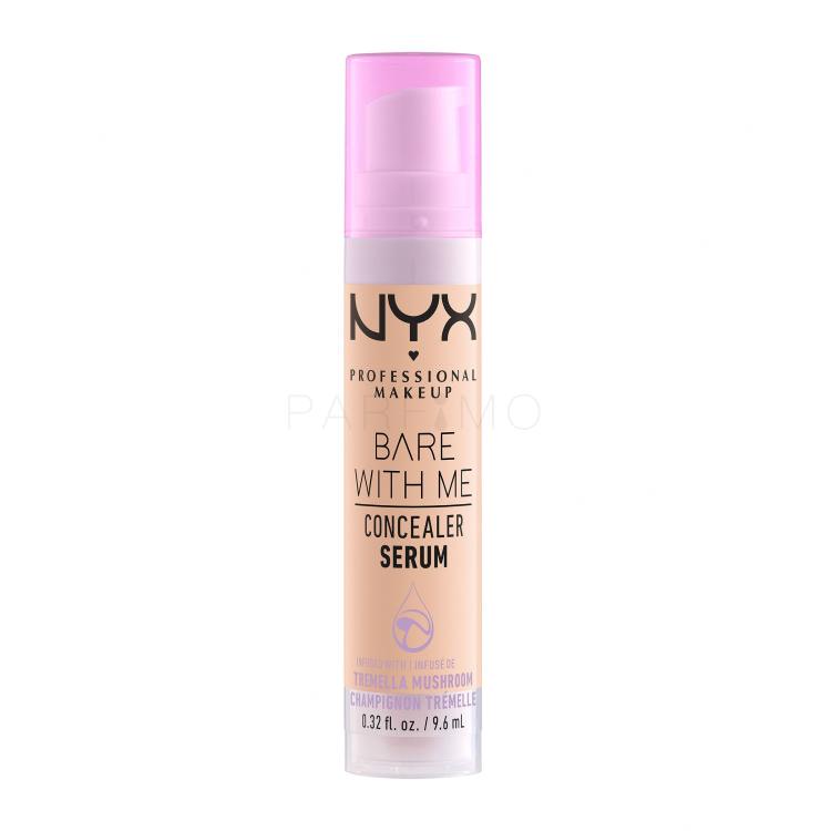 NYX Professional Makeup Bare With Me Serum Concealer Anticearcăn pentru femei 9,6 ml Nuanţă 03 Vanilla