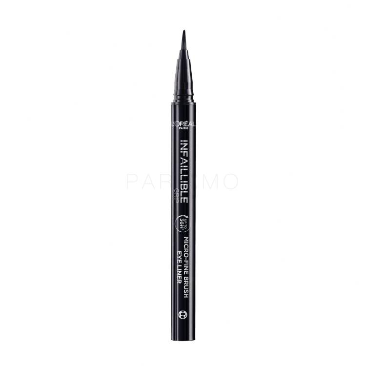 L&#039;Oréal Paris Infaillible Grip 36H Micro-Fine Brush Eye Liner Tuș de ochi pentru femei 0,4 g Nuanţă 01 Obsidian Black