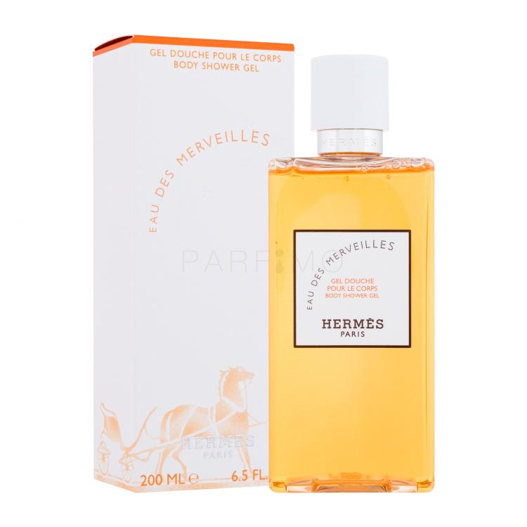 Hermes Eau Des Merveilles Gel de duș pentru femei 200 ml