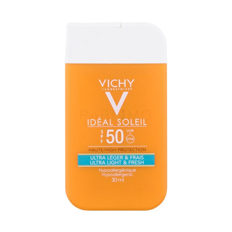 Vichy Idéal Soleil Ultra Light &amp; Fresh Lotion SPF50 Pentru ten pentru femei 30 ml