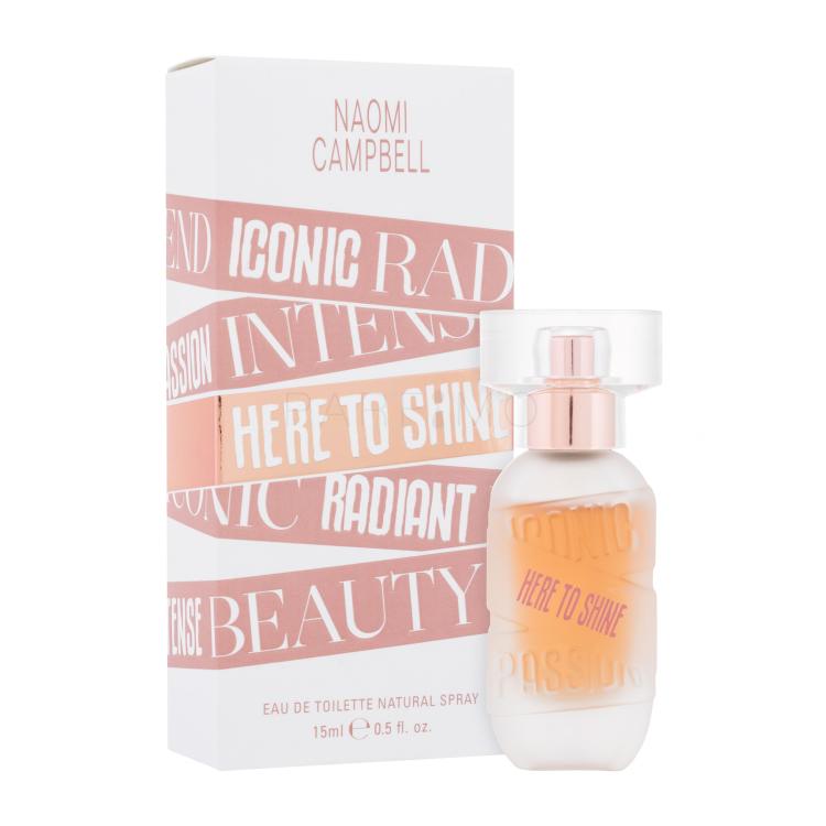 Naomi Campbell Here To Shine Apă de toaletă pentru femei 15 ml