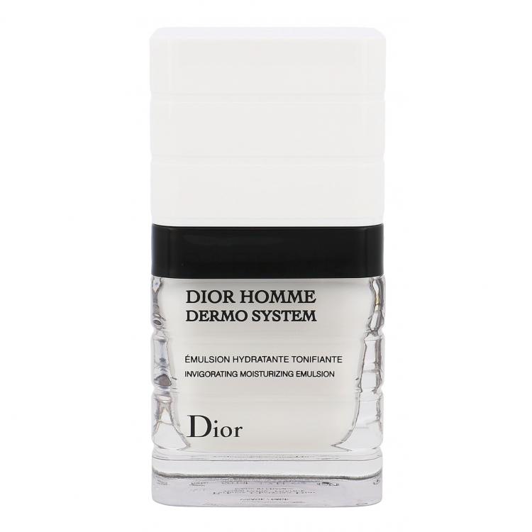 Christian Dior Homme Dermo System Moisturizing Emulsion Cremă de zi pentru bărbați 50 ml