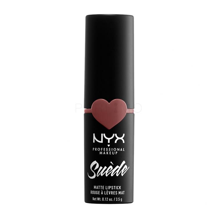 NYX Professional Makeup Suède Matte Lipstick Ruj de buze pentru femei 3,5 g Nuanţă 05 Brunch Me
