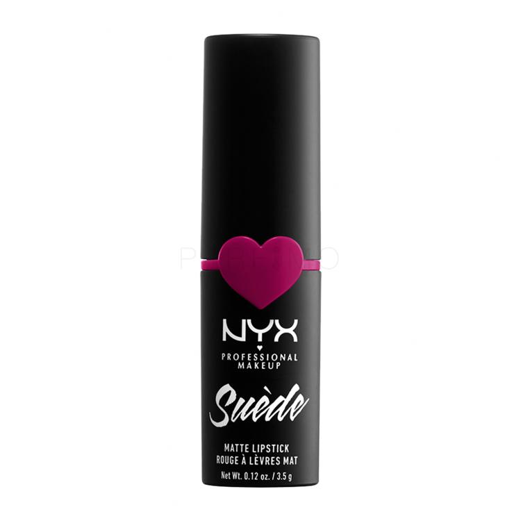 NYX Professional Makeup Suède Matte Lipstick Ruj de buze pentru femei 3,5 g Nuanţă 12 Clinger