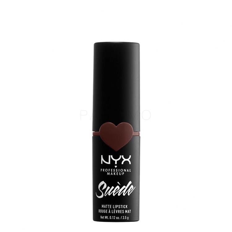 NYX Professional Makeup Suède Matte Lipstick Ruj de buze pentru femei 3,5 g Nuanţă 07 Cold Brew