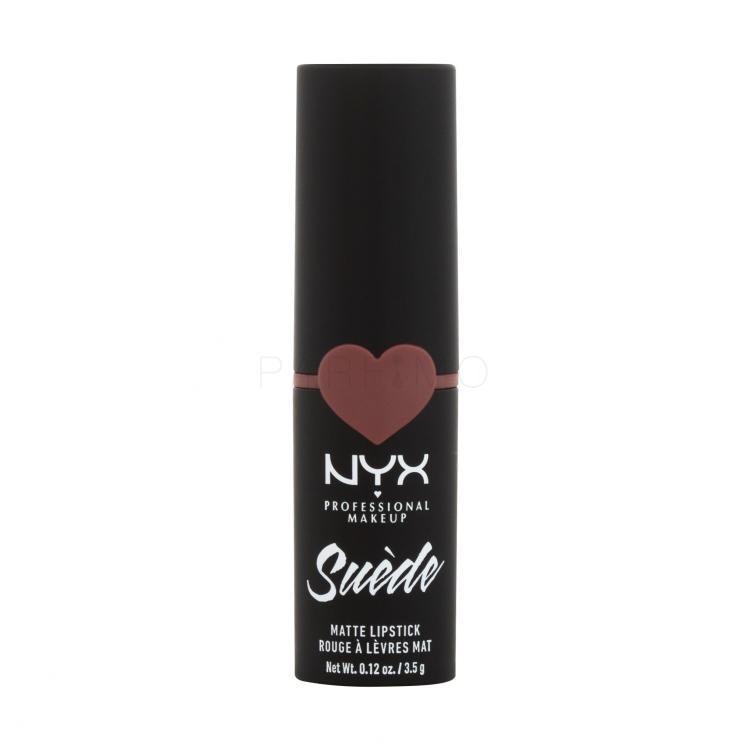 NYX Professional Makeup Suède Matte Lipstick Ruj de buze pentru femei 3,5 g Nuanţă 28 Soft Spoken