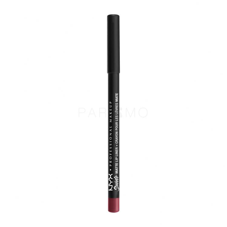 NYX Professional Makeup Suède Matte Lip Liner Creion de buze pentru femei 1 g Nuanţă Cherry Skies