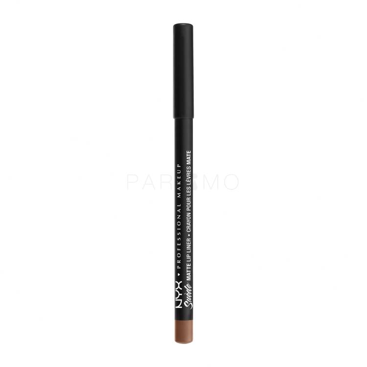 NYX Professional Makeup Suède Matte Lip Liner Creion de buze pentru femei 1 g Nuanţă Soft-Spoken