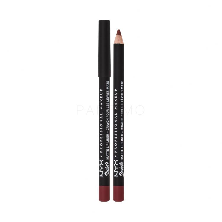 NYX Professional Makeup Suède Matte Lip Liner Creion de buze pentru femei 1 g Nuanţă Spicy