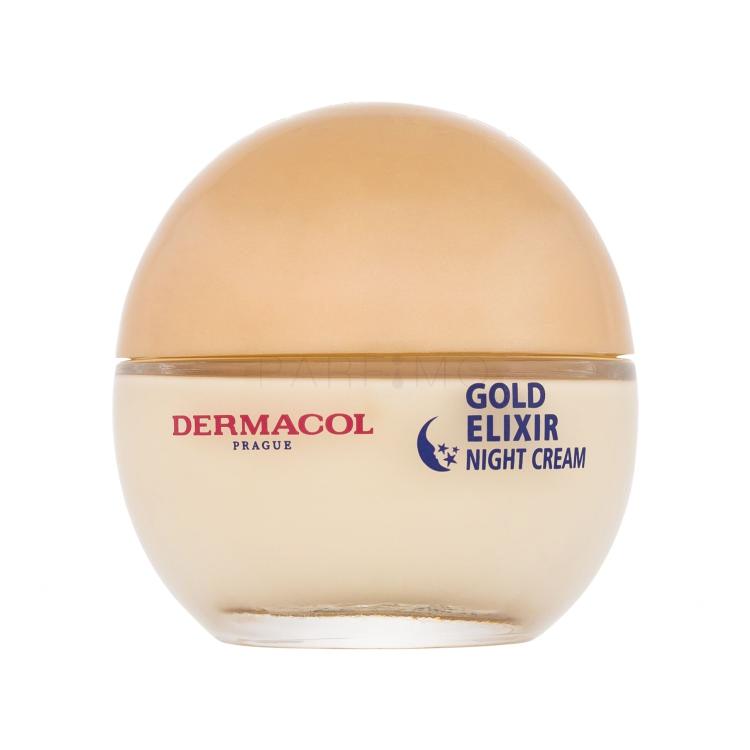 Dermacol Gold Elixir Cremă de noapte pentru femei 50 ml
