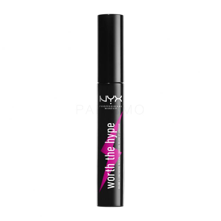 NYX Professional Makeup Worth The Hype Mascara pentru femei 7 ml Nuanţă 01 Black