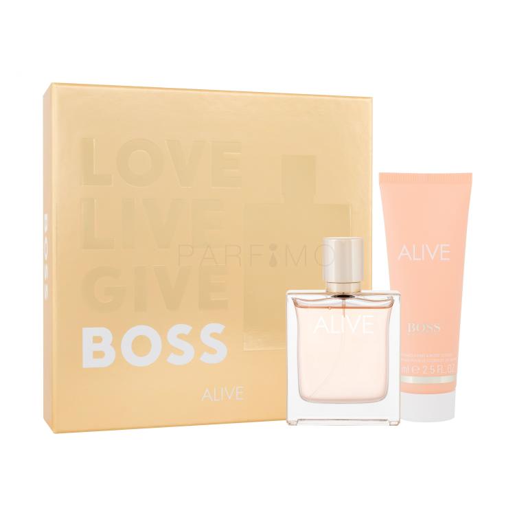 HUGO BOSS BOSS Alive Set cadou pentru femei Apă de parfum 50 ml + loțiune de corp 75 ml