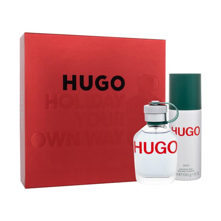 HUGO BOSS Hugo Man SET1 Set cadou Apă de toaletă 75 ml + deodorant 150 ml