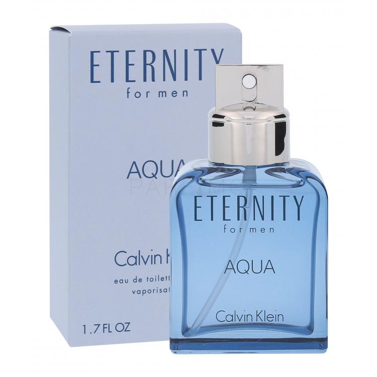 Calvin Klein Eternity Aqua For Men Apă de toaletă pentru bărbați 50 ml