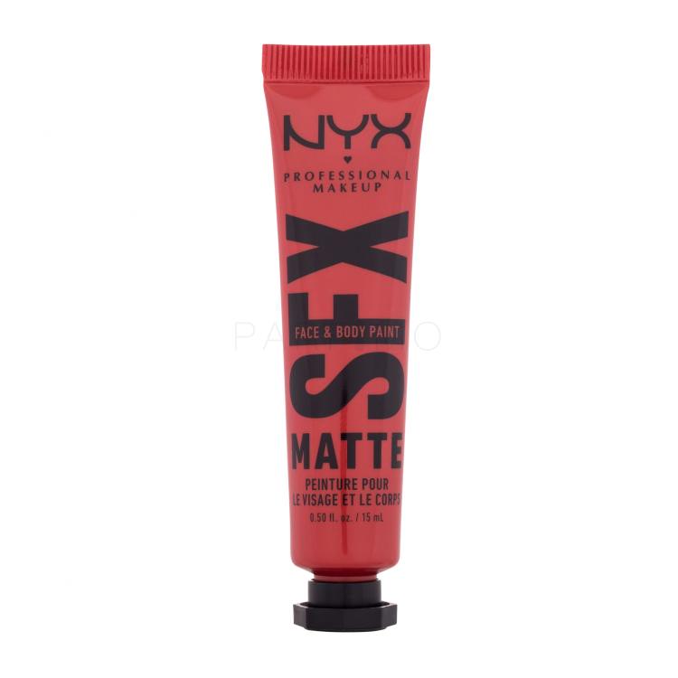NYX Professional Makeup SFX Face And Body Paint Matte Fond de ten pentru femei 15 ml Nuanţă 01 Dragon Eyes