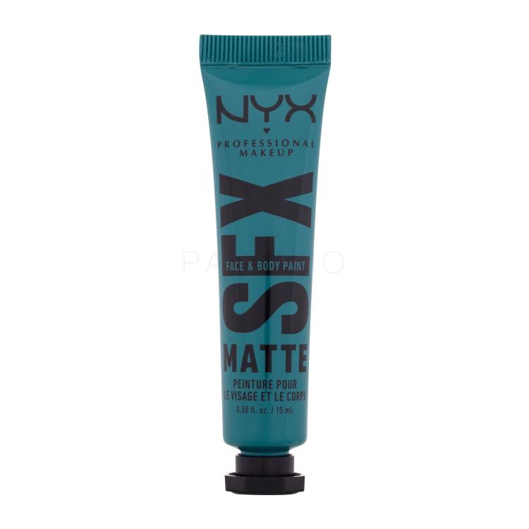 NYX Professional Makeup SFX Face And Body Paint Matte Fond de ten pentru femei 15 ml Nuanţă 04 Must Sea