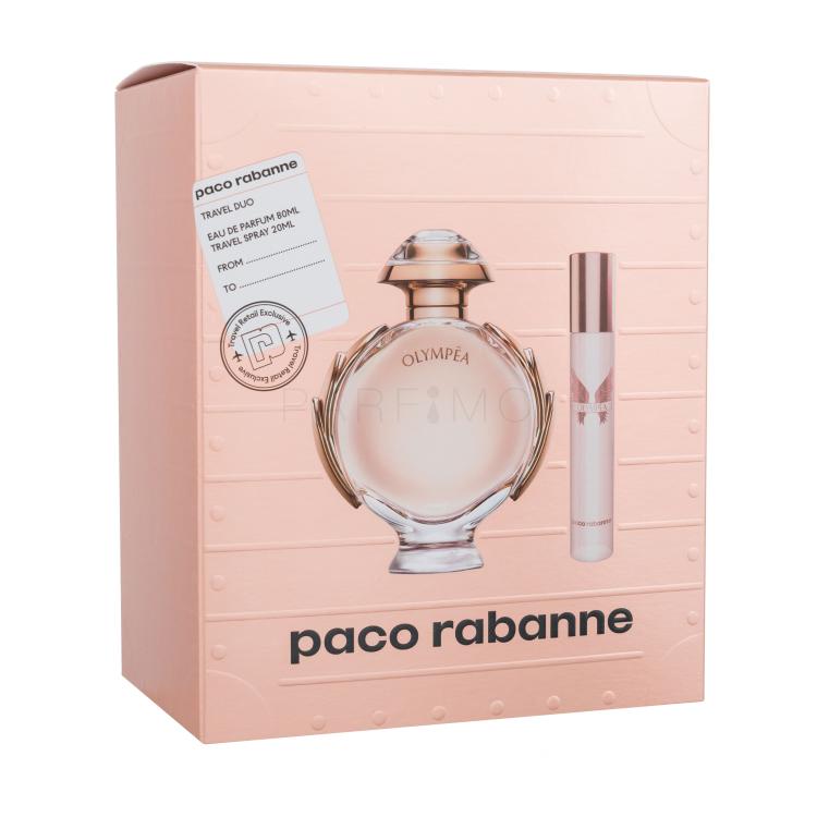 Paco Rabanne Olympéa Set cadou Apă de parfum 80 ml + apă de parfum 20 ml