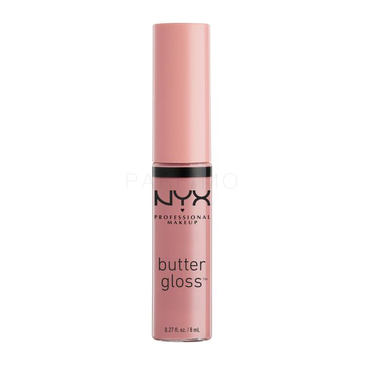 NYX Professional Makeup Butter Gloss Luciu de buze pentru femei 8 ml Nuanţă 05 Creme Brulee