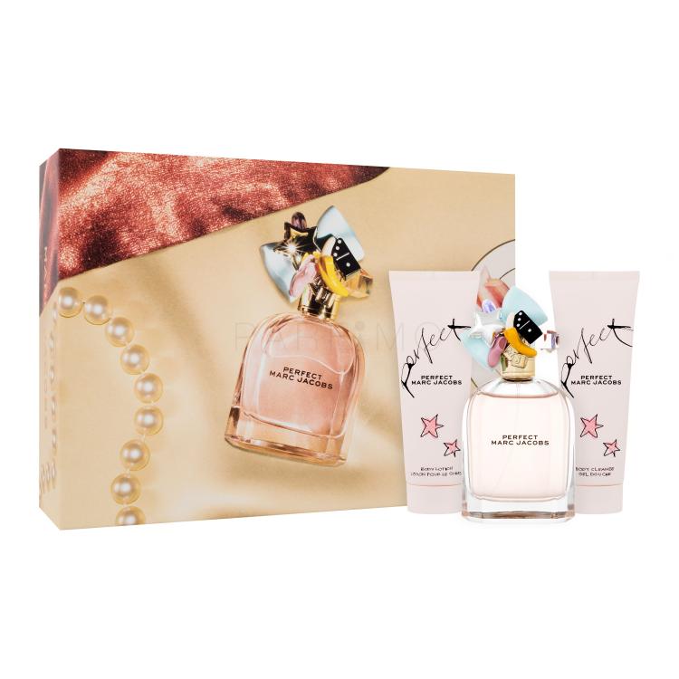 Marc Jacobs Perfect Set cadou Apă de parfum 100 ml + loțiune de corp 75 ml + gel de duș 75 ml