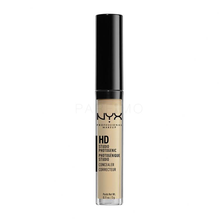 NYX Professional Makeup HD Concealer Anticearcăn pentru femei 3 g Nuanţă 04 Beige