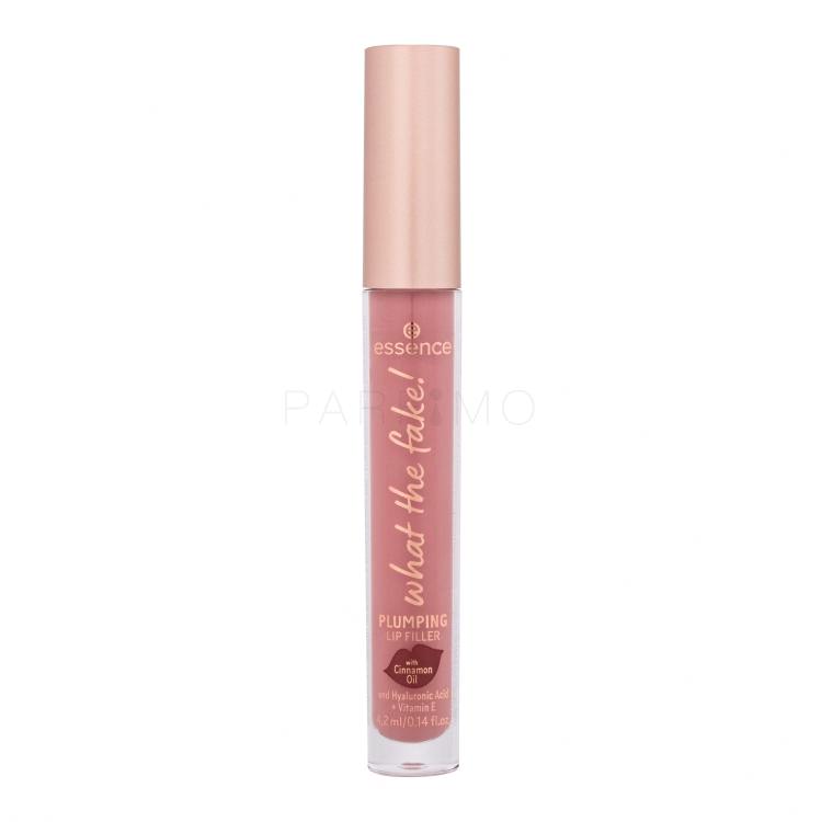 Essence What The Fake! Plumping Lip Filler Luciu de buze pentru femei 4,2 ml Nuanţă 02 Oh My Nude!