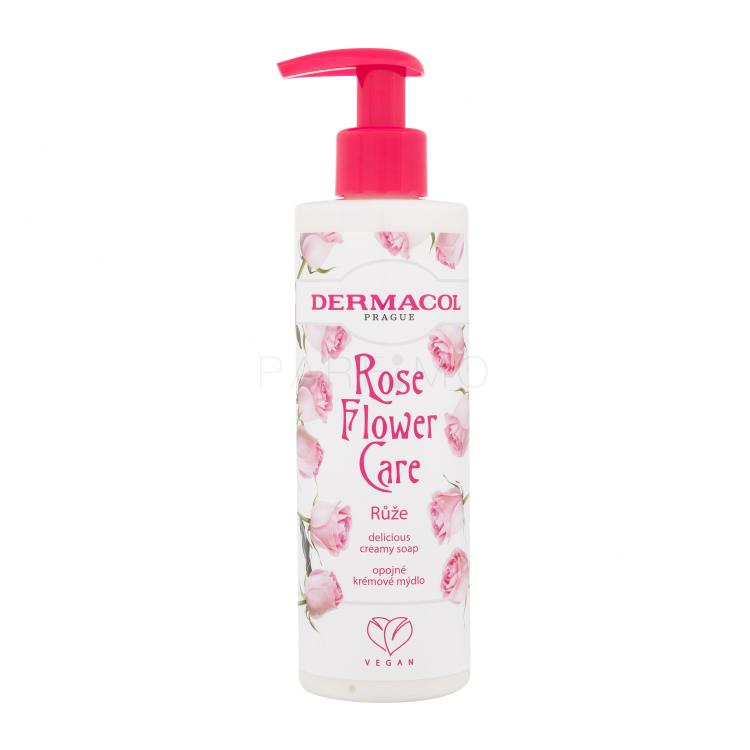 Dermacol Rose Flower Care Creamy Soap Săpun lichid pentru femei 250 ml
