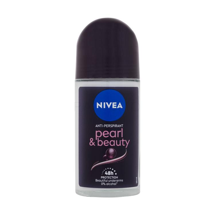 Nivea Pearl &amp; Beauty Black 48H Antiperspirant pentru femei 50 ml