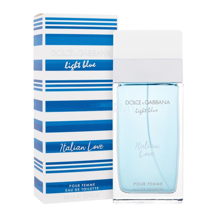 Dolce&amp;Gabbana Light Blue Italian Love Apă de toaletă pentru femei 100 ml