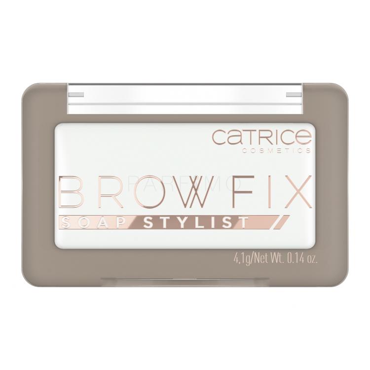 Catrice Brow Fix Soap Stylist Gel și ceară pentru femei 4,1 g Nuanţă 010 Full And Fluffy