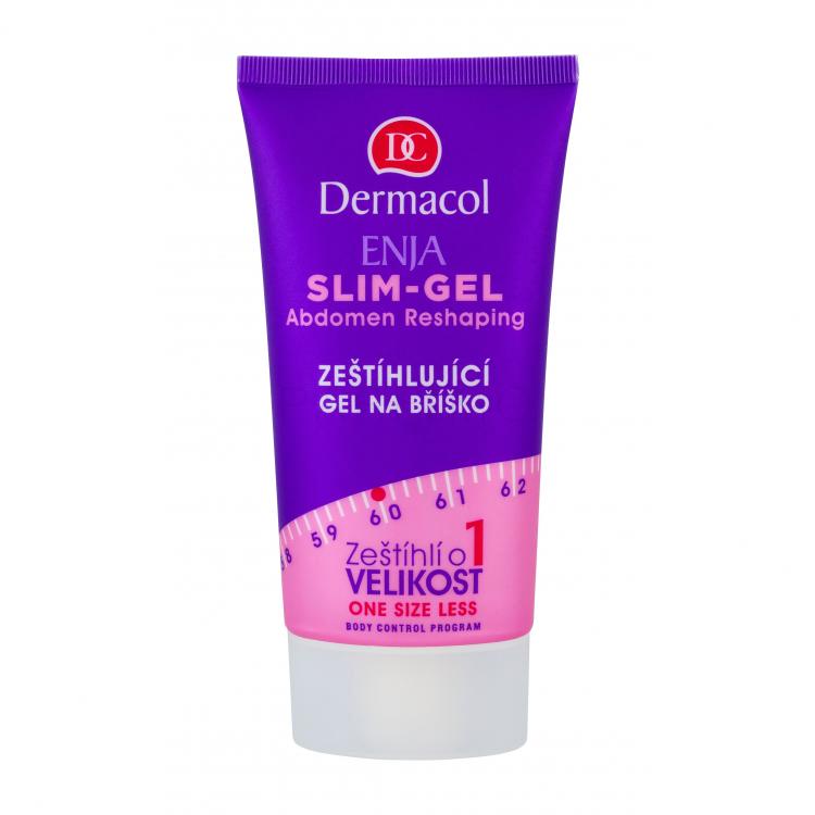 Dermacol Enja Slim-Gel Abdomen Reshaping Slăbire și remodelare corporală pentru femei 150 ml