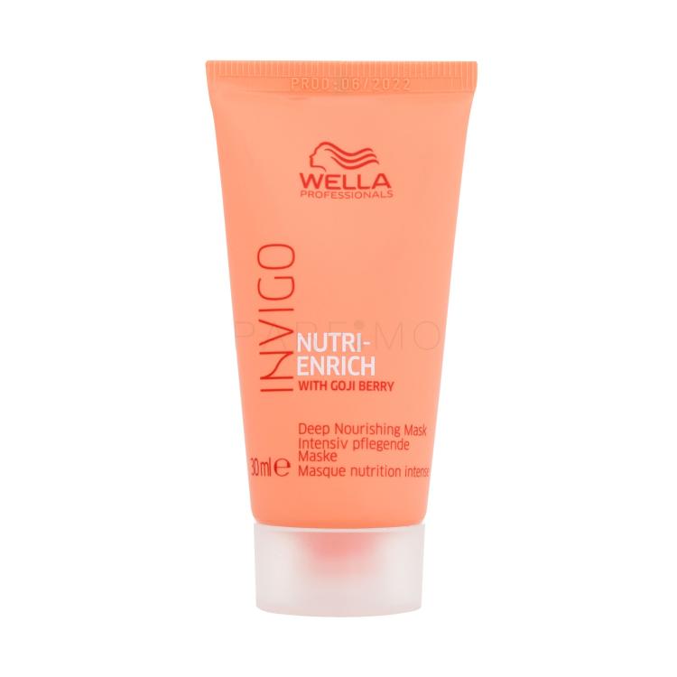 Wella Professionals Invigo Nutri-Enrich Deep Nourishing Mask Mască de păr pentru femei 30 ml