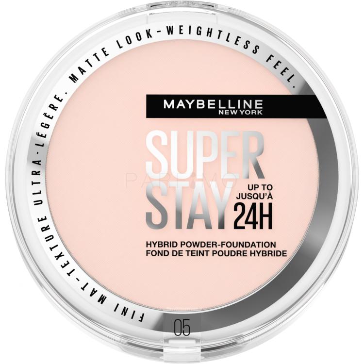 Maybelline Superstay 24H Hybrid Powder-Foundation Fond de ten pentru femei 9 g Nuanţă 05