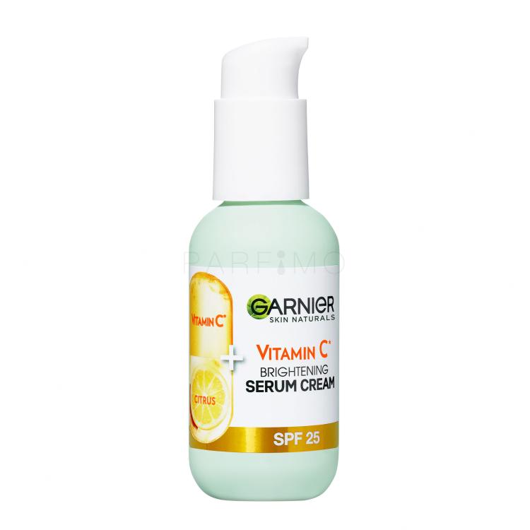 Garnier Skin Naturals Vitamin C Brightening Serum Cream SPF25 Ser facial pentru femei 50 ml