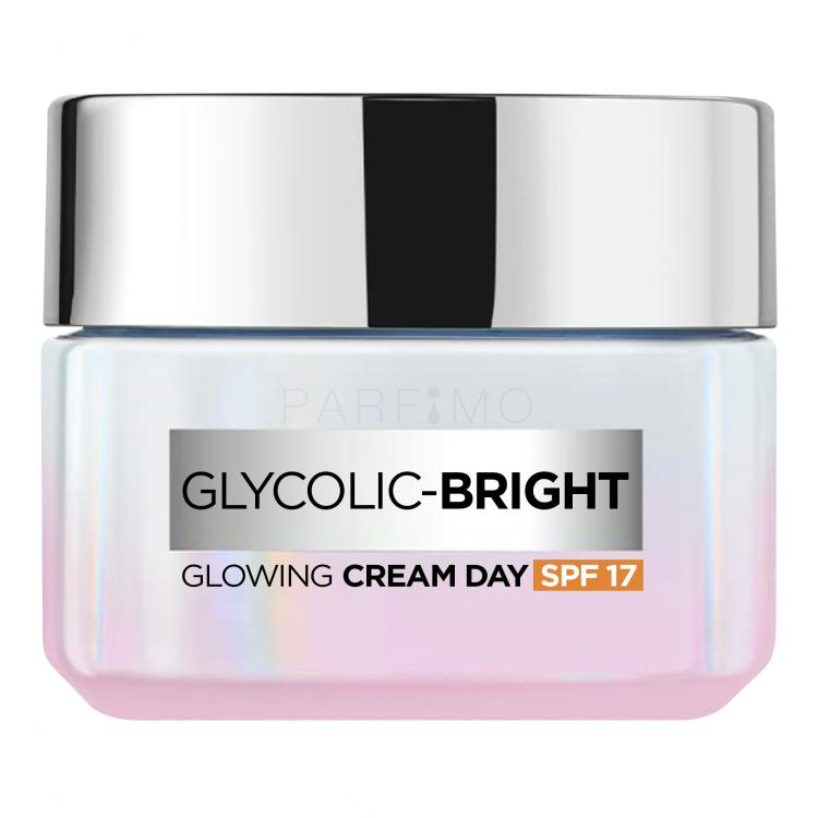 L&#039;Oréal Paris Glycolic-Bright Glowing Cream Day SPF17 Cremă de zi pentru femei 50 ml