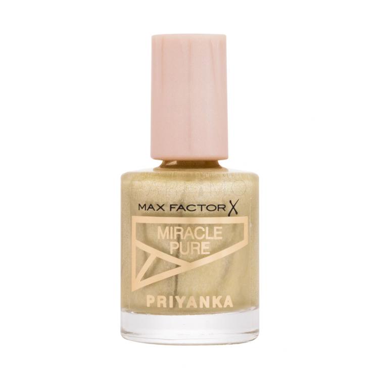 Max Factor Priyanka Miracle Pure Lac de unghii pentru femei 12 ml Nuanţă 714 Sunrise Glow