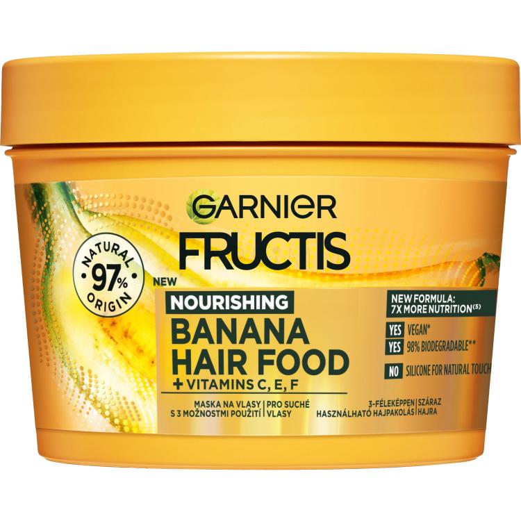 Garnier Fructis Hair Food Banana Nourishing Mask Mască de păr pentru femei 400 ml