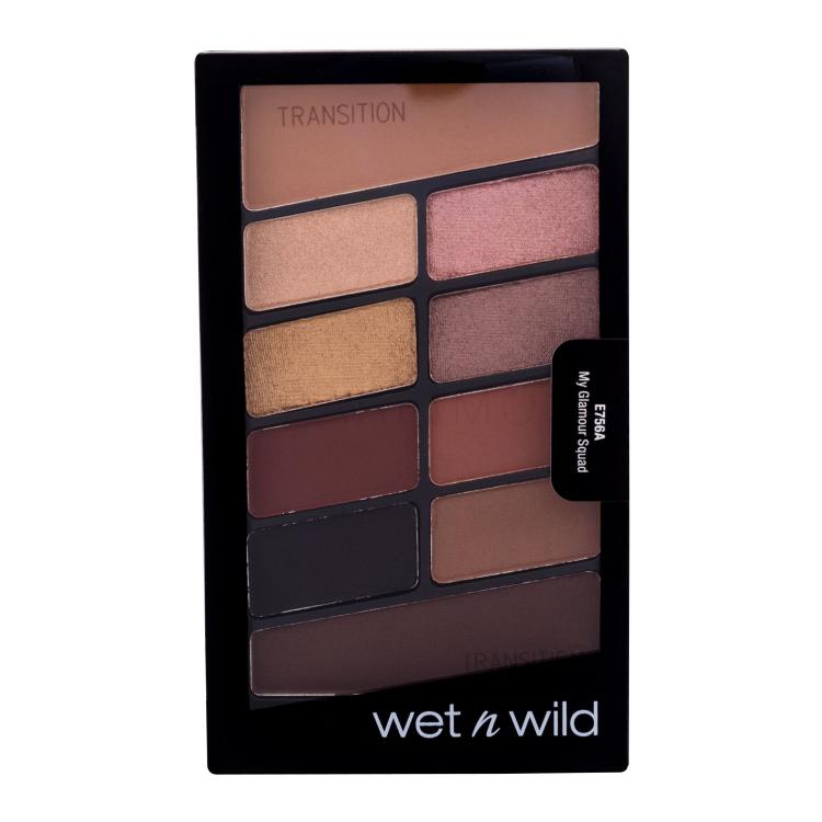 Wet n Wild Color Icon 10 Pan Fard de pleoape pentru femei 10 g Nuanţă My Glamour Squad