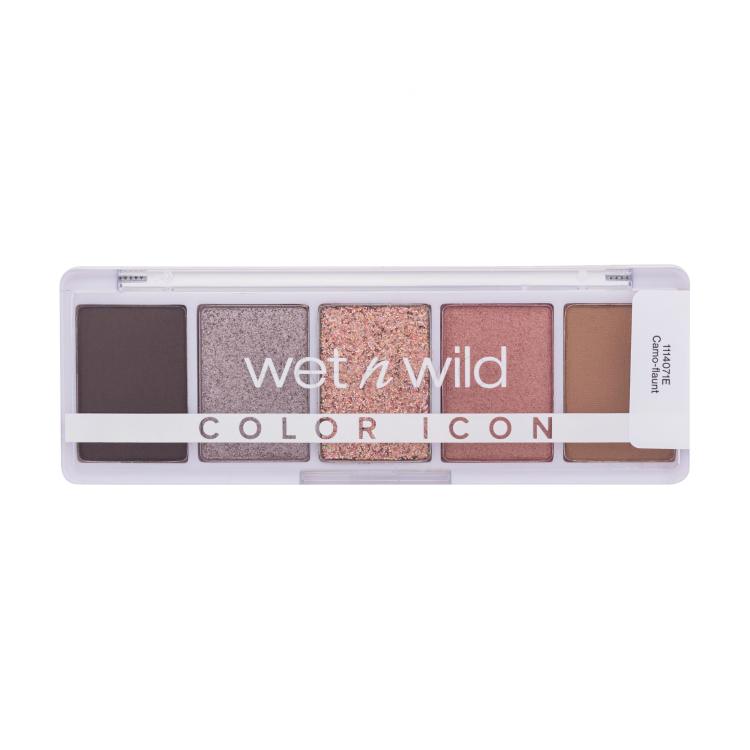 Wet n Wild Color Icon 5 Pan Palette Fard de pleoape pentru femei 6 g Nuanţă Camo-flaunt