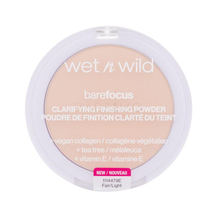 Wet n Wild Bare Focus Clarifying Finishing Powder Pudră pentru femei 6 g Nuanţă Fair-Light