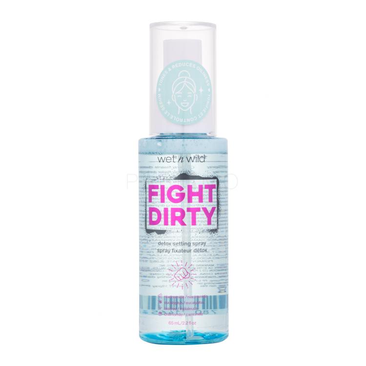 Wet n Wild Fight Dirty Detox Setting Spray Spray fixator pentru femei 65 ml