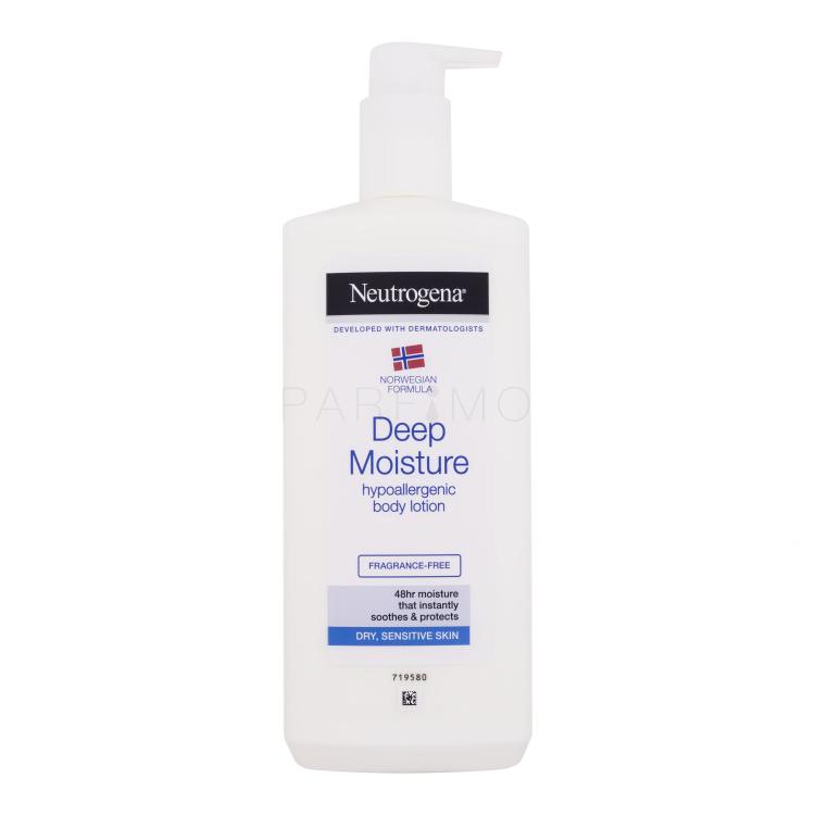Neutrogena Norwegian Formula Deep Moisture Dry, Sensitive Skin Lapte de corp 400 ml
