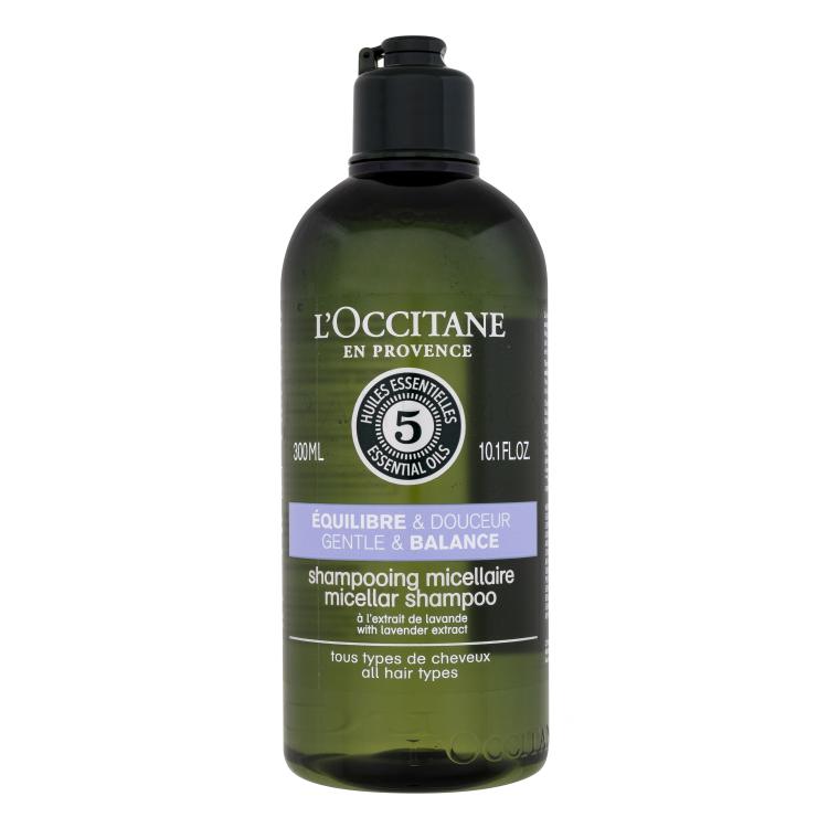L&#039;Occitane Aromachology Gentle &amp; Balance Micellar Shampoo Șampon pentru femei 300 ml